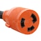 Ac Works SOOW; Cold Weather Extension Cord, 10 AWG, Indoor/Outdoor, 10/3, 1 Outlets, L5-30R, Black, Rubber L530PR-010 - alternate 3